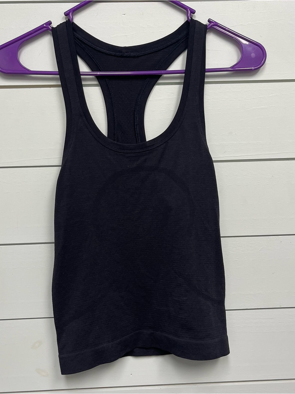 Lululemon swiftly tank top black women's size 0